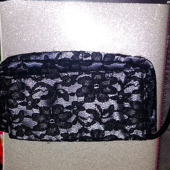 Victoria's Secret Handbags - Victoria's Secret black lace wristlet